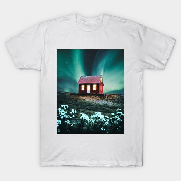 Glowing Home T-Shirt by Rohit929